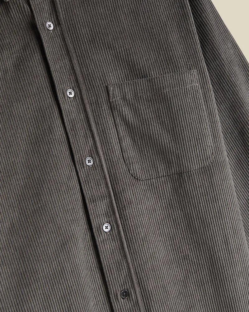 Portuguese Flannel LOBO 2.0 L/S SHIRT Grey