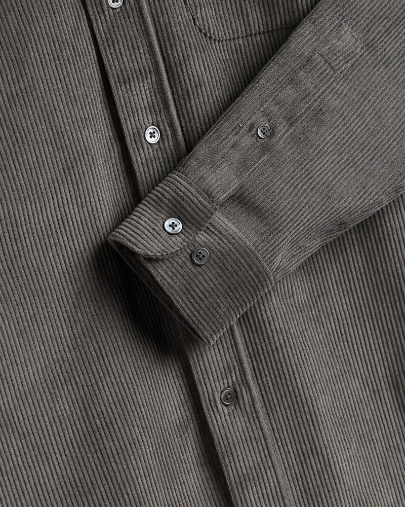 Portuguese Flannel LOBO 2.0 L/S SHIRT Grey
