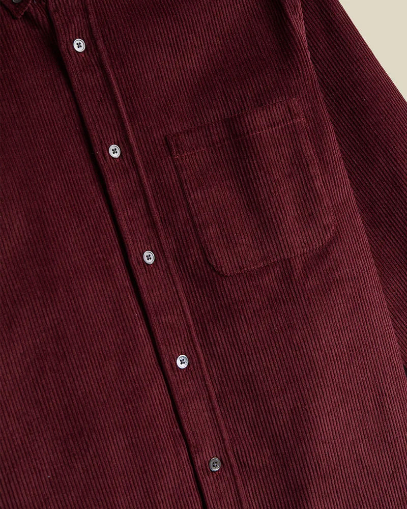 Portuguese Flannel LOBO 2.0 L/S SHIRT Bordeaux