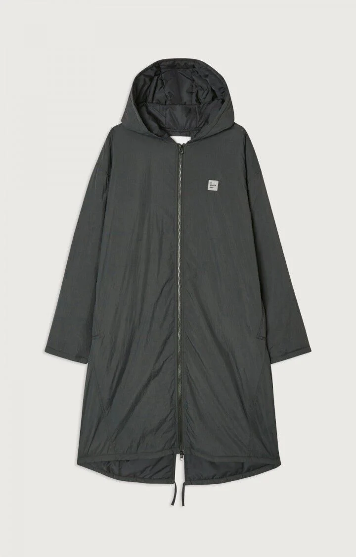 American Vintage PARKA HOMME ZOTCITY CARBONE
