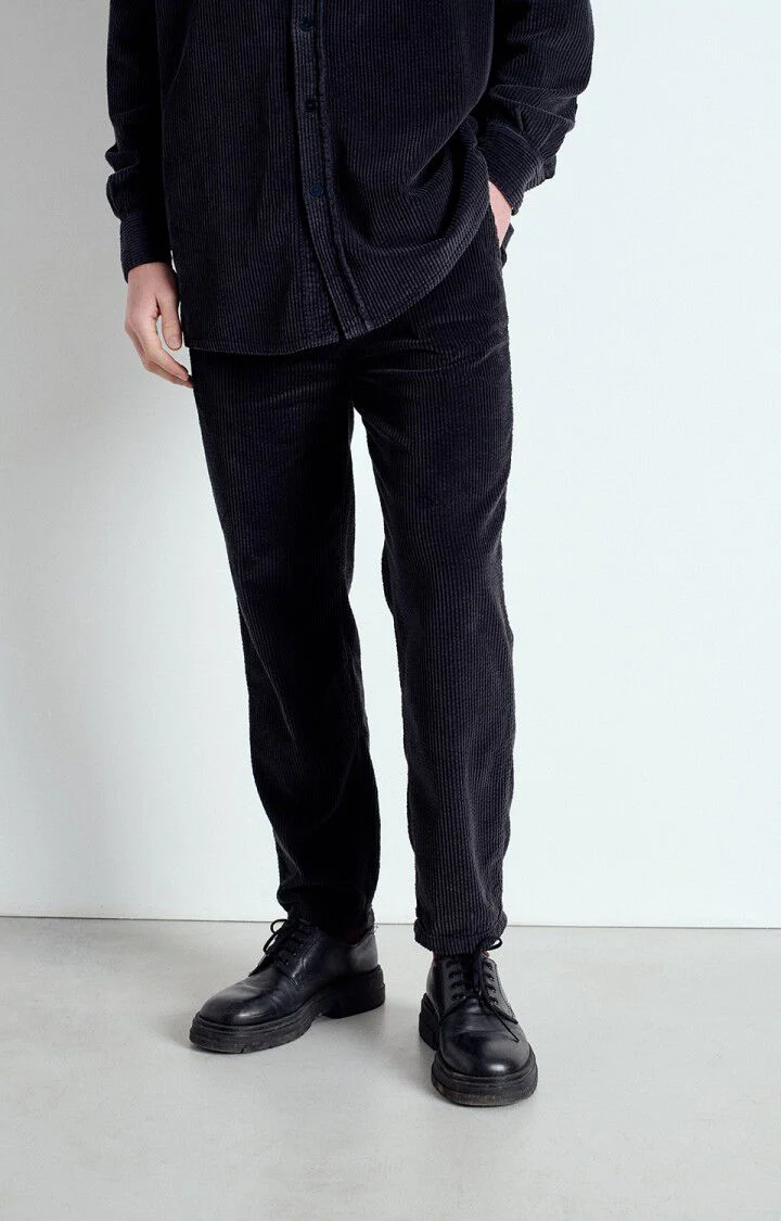 American Vintage PANTALON HOMME PADOW CARBONE VINTAGE
