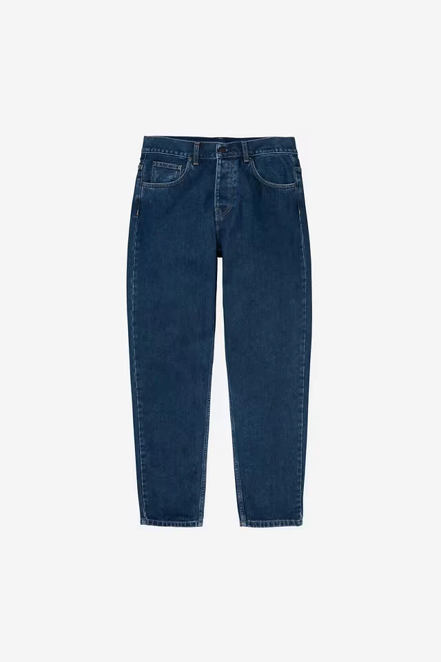 Jean Carhartt Wip NEWEL PANT Blue Stone Washed