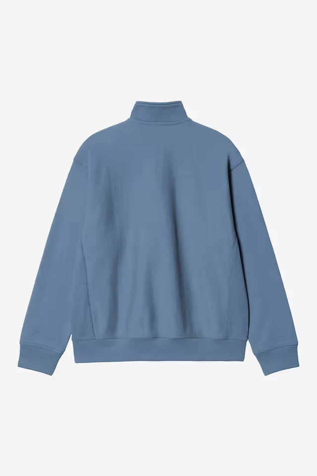 Pull Carhartt Wip HALF ZIP AMERICAN SCRIPT SWEAT Sorrent