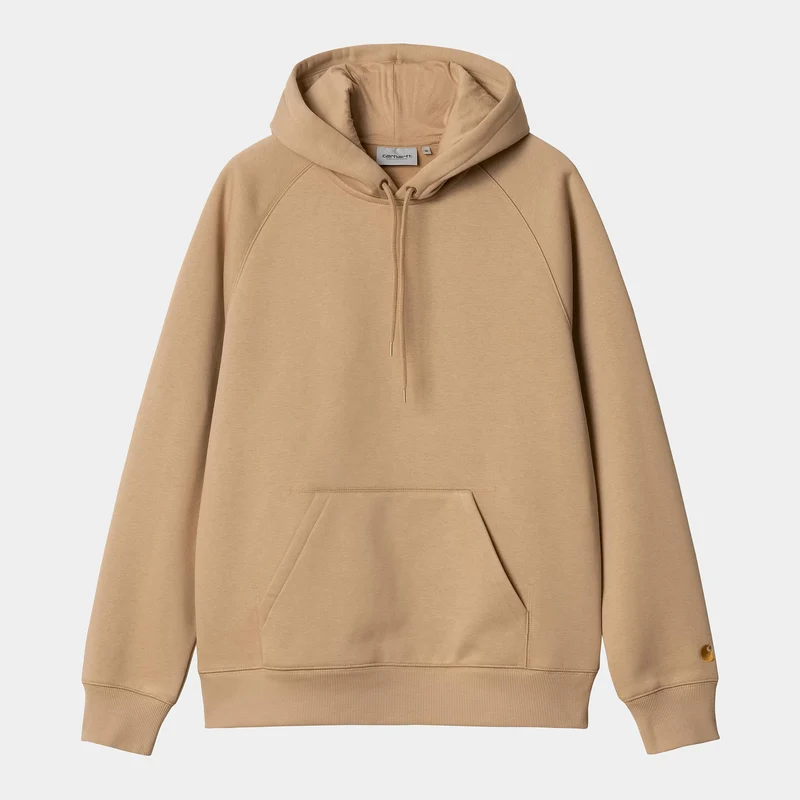 Pull Carhartt Wip HOODED CHASE SWEAT Dusty H Brown
