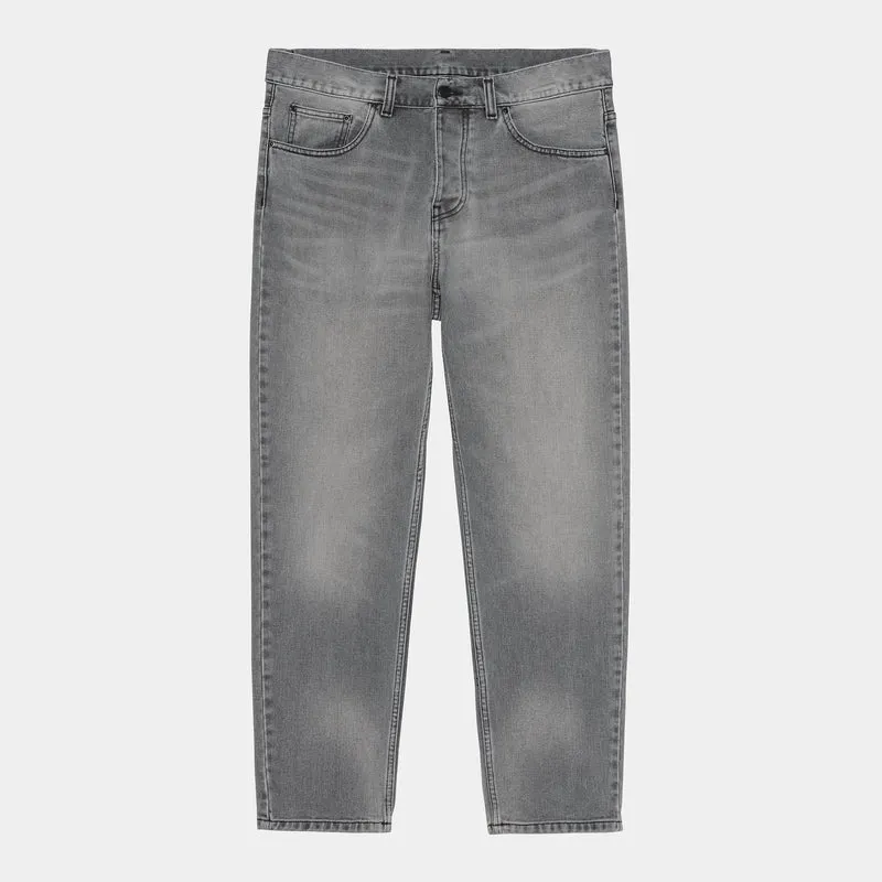Jean Carhartt Wip NEWEL PANT Black light used wash