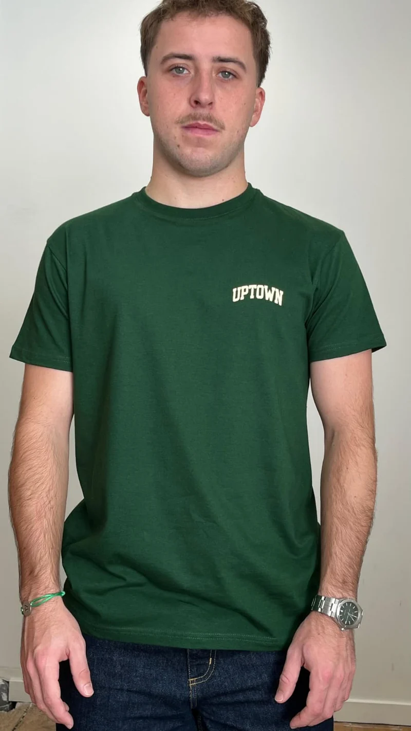 Tee Shirt Saint-Etienne Child Of Sainté Back Vert