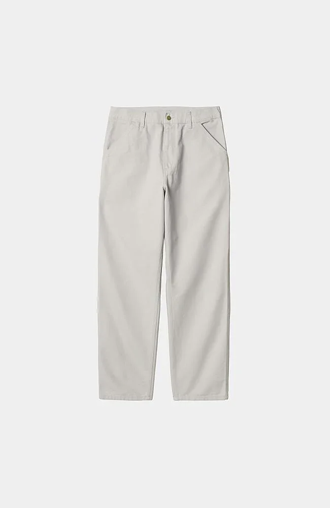 Jean Carhartt Wip SINGLE KNEE PANT BASALT Rinsed