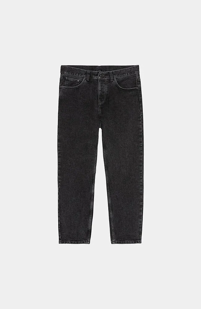 Jean Carhartt Wip NEWEL PANT Black Stone Washed