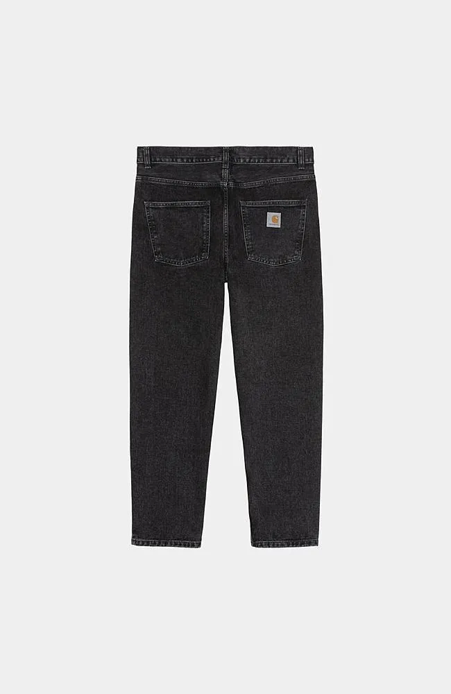 Jean Carhartt Wip NEWEL PANT Black Stone Washed