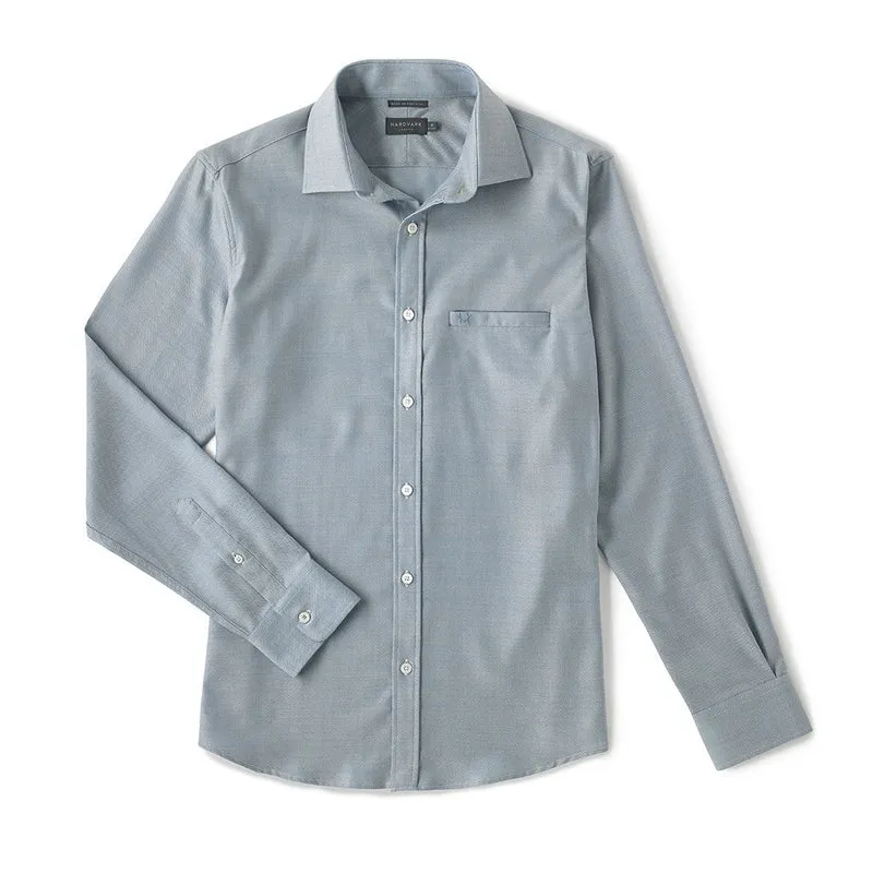 THE VOYAGER SHIRT - BLUE OXFORD