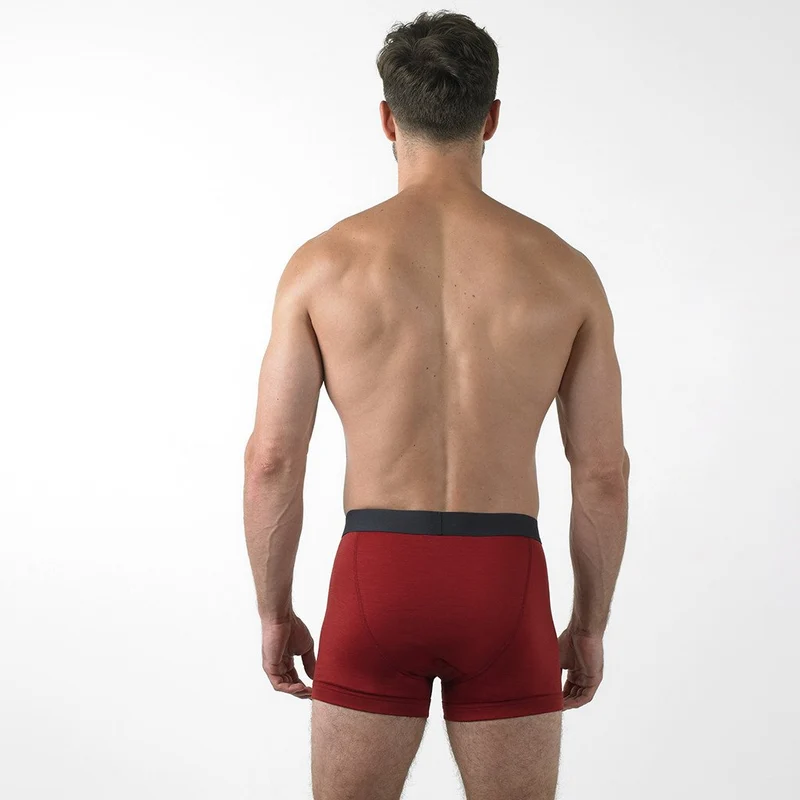 BOXER BRIEF - CLARET