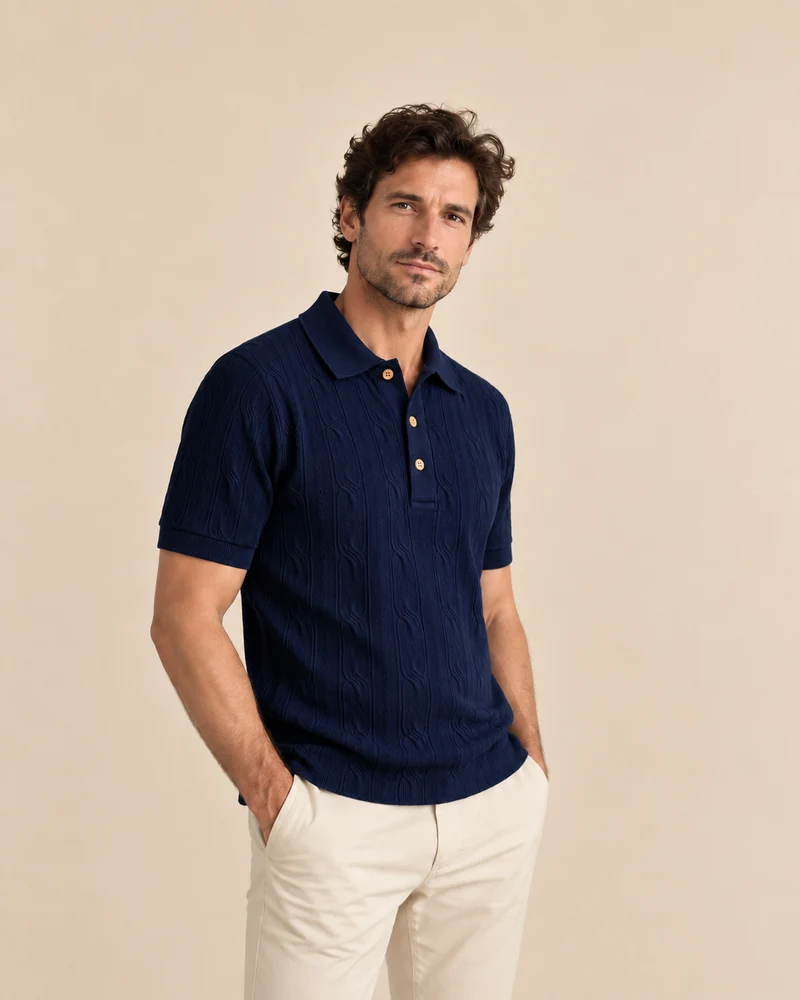 POLO TRICOT ARMAND | COTON BIO