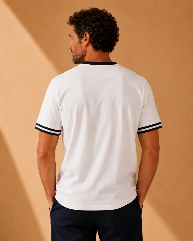 T-SHIRT ALBERT CRÈME | COTON BIO