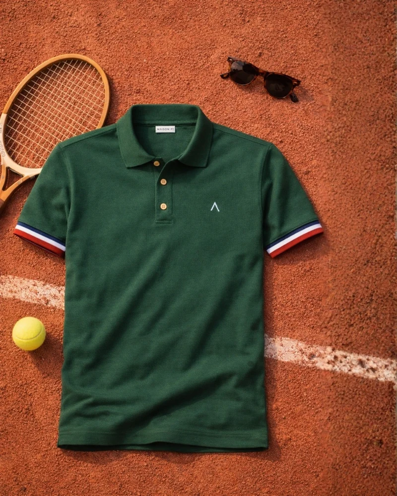 POLO PAUL VERT | COTON BIO