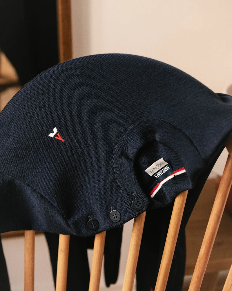 PULL PHILIBERT MADE IN FRANCE | LAINE MÉRINOS | MAISON FT X SAINT JAMES