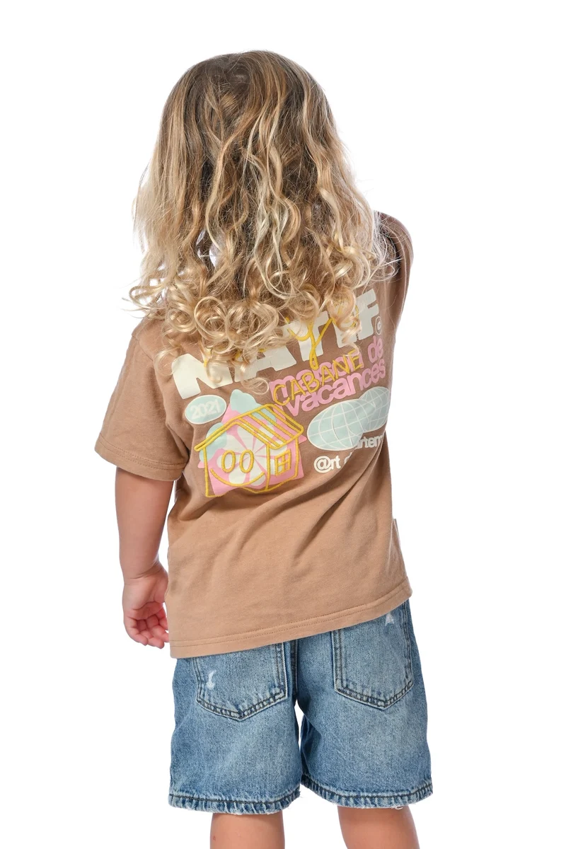 T-shirt enfant maison de vacances