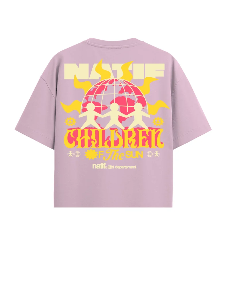 T-shirt Children of the sun femme