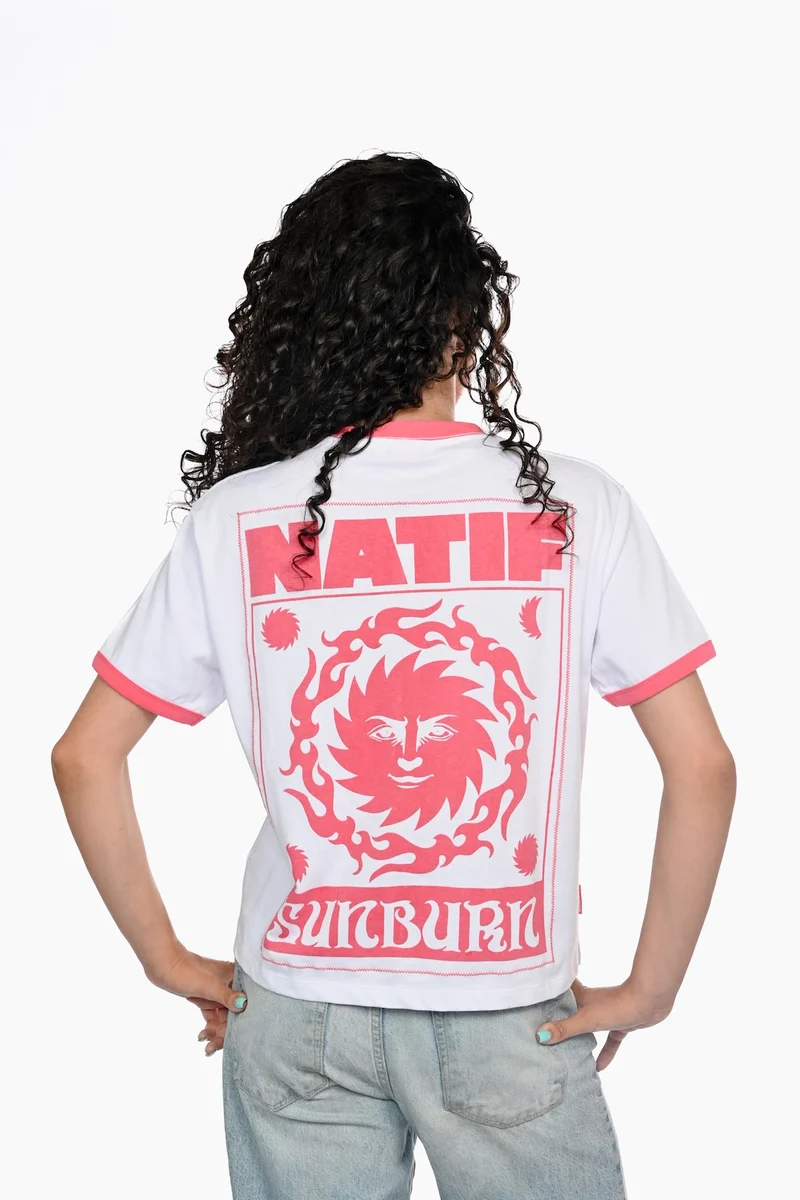 T-shirt sunburn elements femme