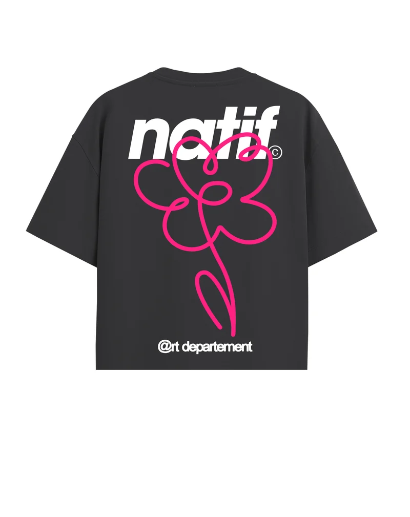 T-shirt Flower art femme