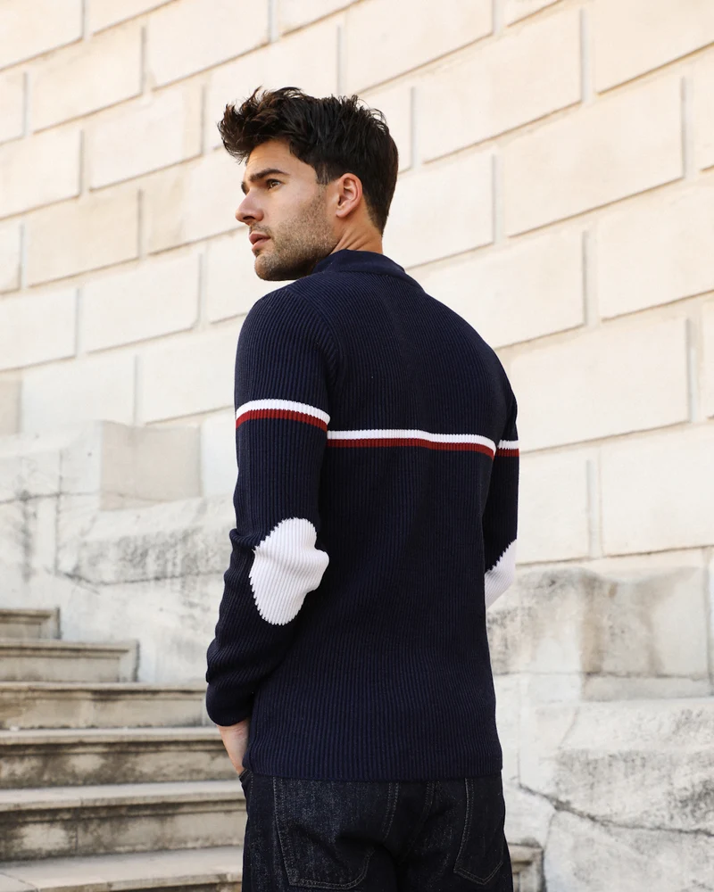 PULL TRICOTÉ EN FRANCE | LAINE MÉRINOS | JEAN-CLAUDE