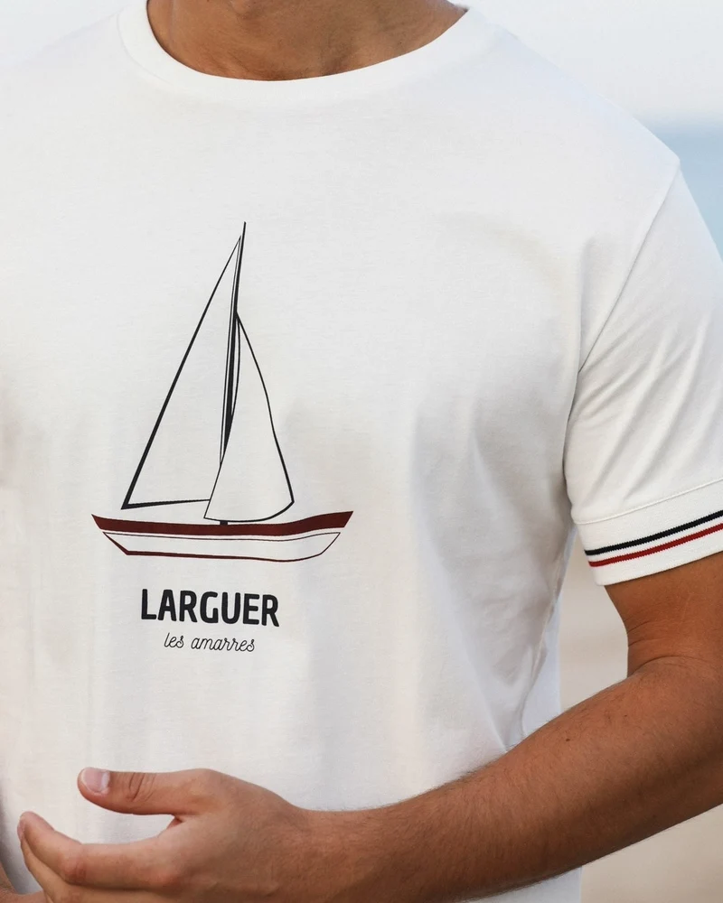 T-SHIRT LARGUER LES AMARRES | COTON BIO