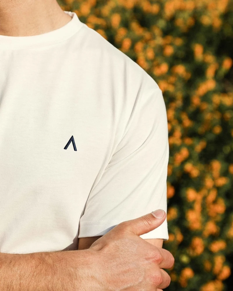 T-SHIRT BLANC CRÈME | COTON BIO