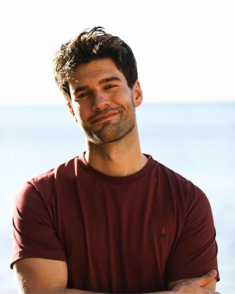 T-SHIRT BORDEAUX SIMPLE | COTON BIO