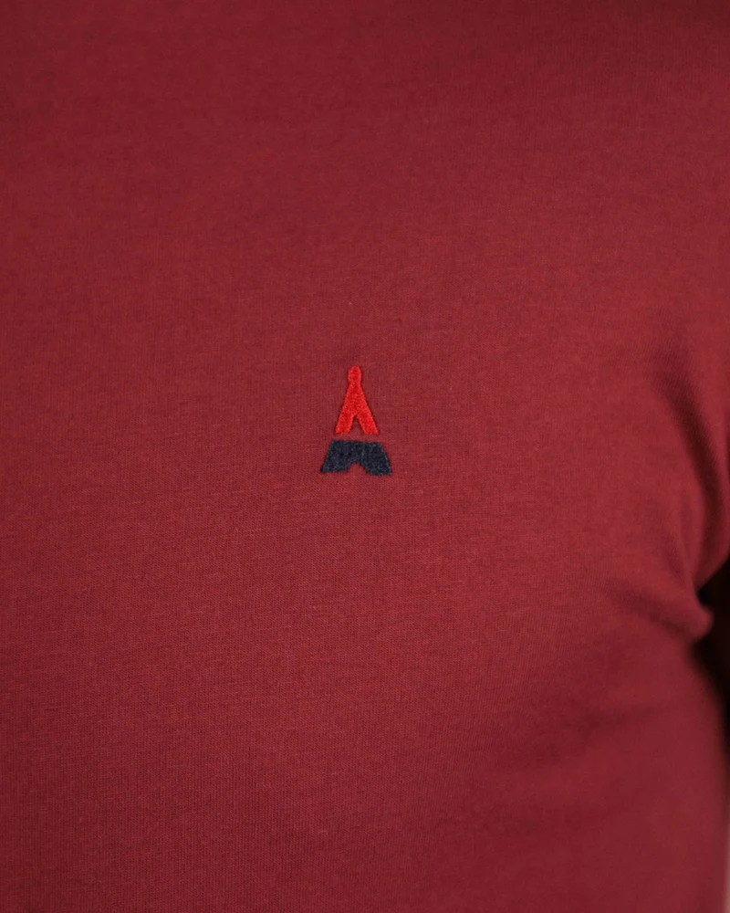 T-SHIRT BORDEAUX SIMPLE | COTON BIO