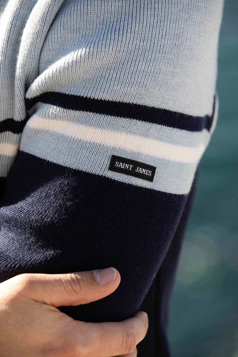 PULL EN LAINE HOULGATE 2.0 MADE IN FRANCE | SAINT JAMES X MAISON FT