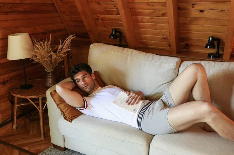 BOXER BEN GRIS | MADE IN FRANCE & BIO