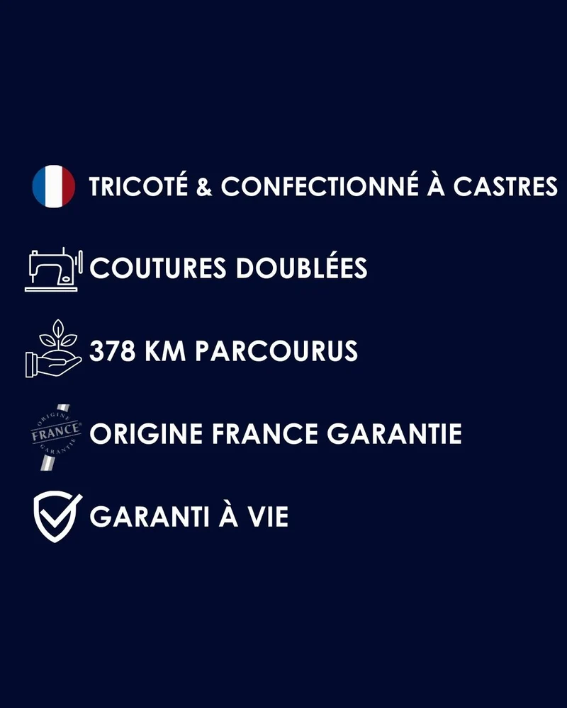 PULL TRICOTÉ EN FRANCE ASYMÉTRIQUE | LAINE MÉRINOS | ALBAN