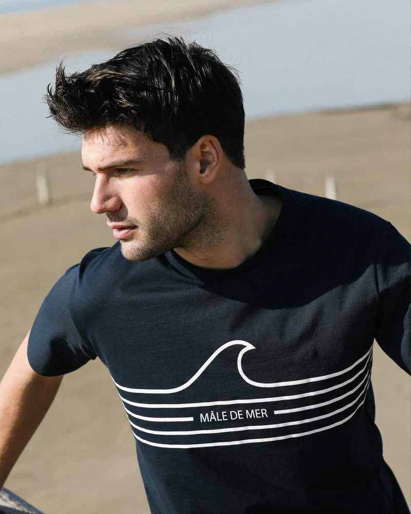 T-SHIRT MÂLE DE MER | COTON BIO