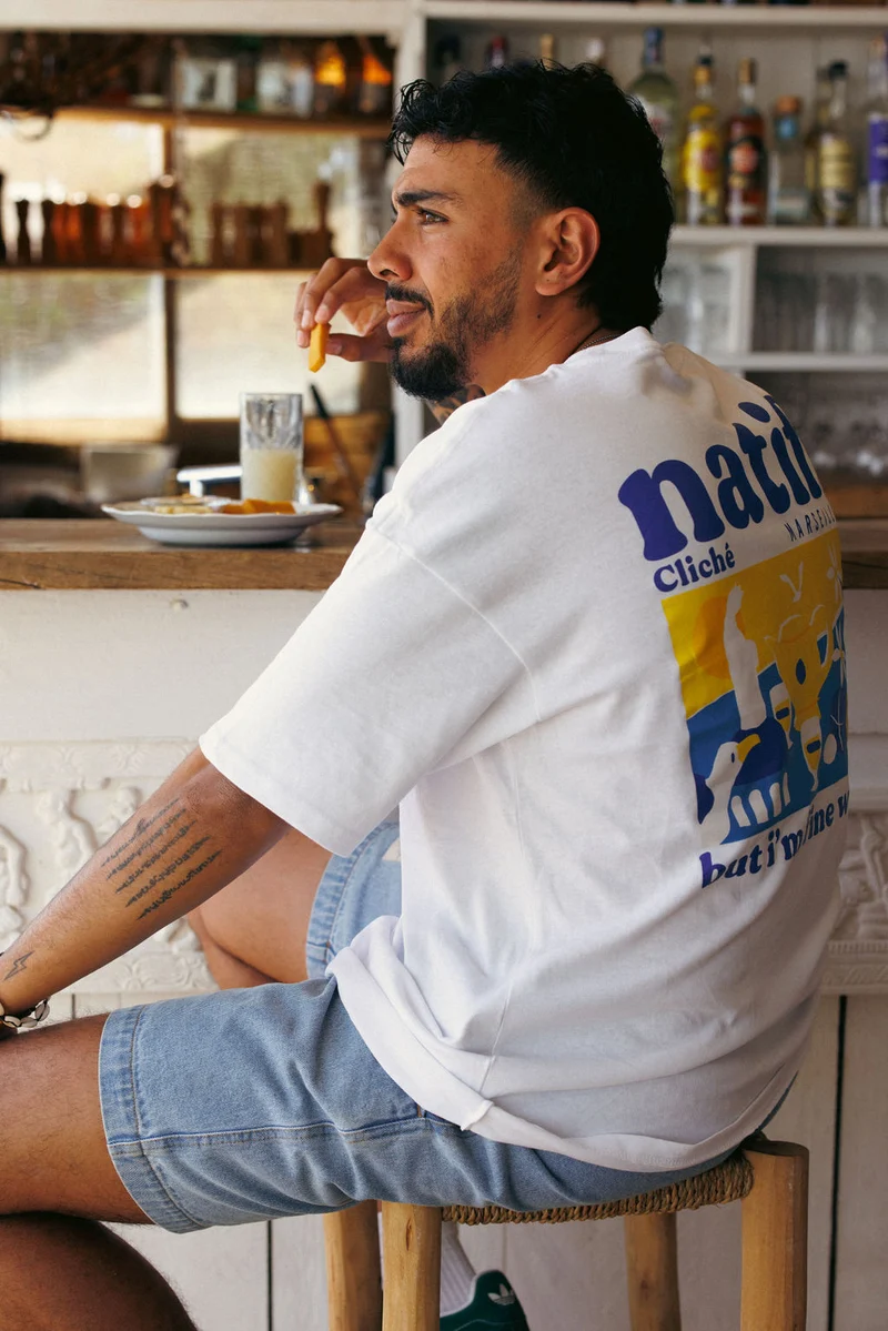 T-shirt Cliché Marseille