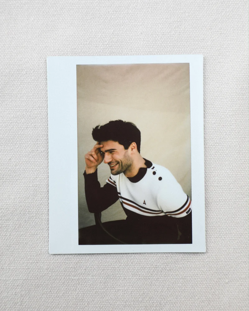 PULL EN LAINE BLANC MADE IN FRANCE HOULGATE | MAISON FT X SAINT JAMES