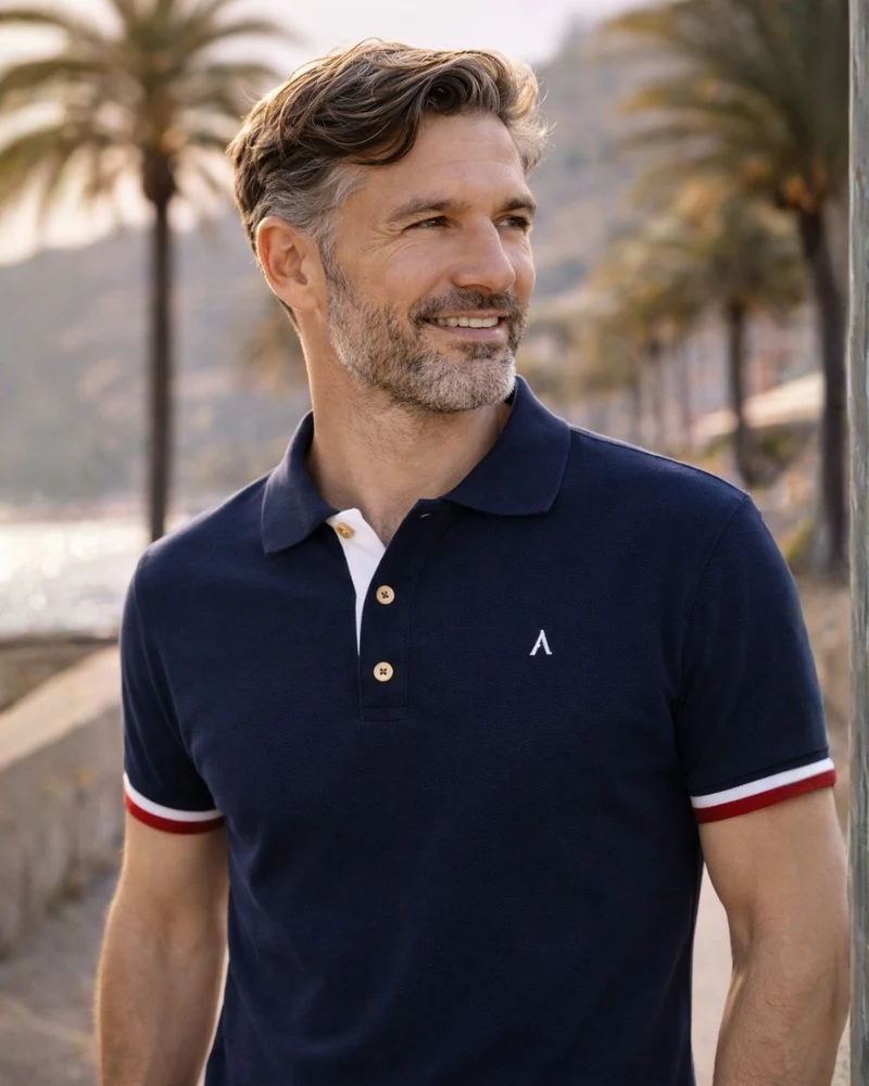 POLO PAUL BLEU | COTON BIO