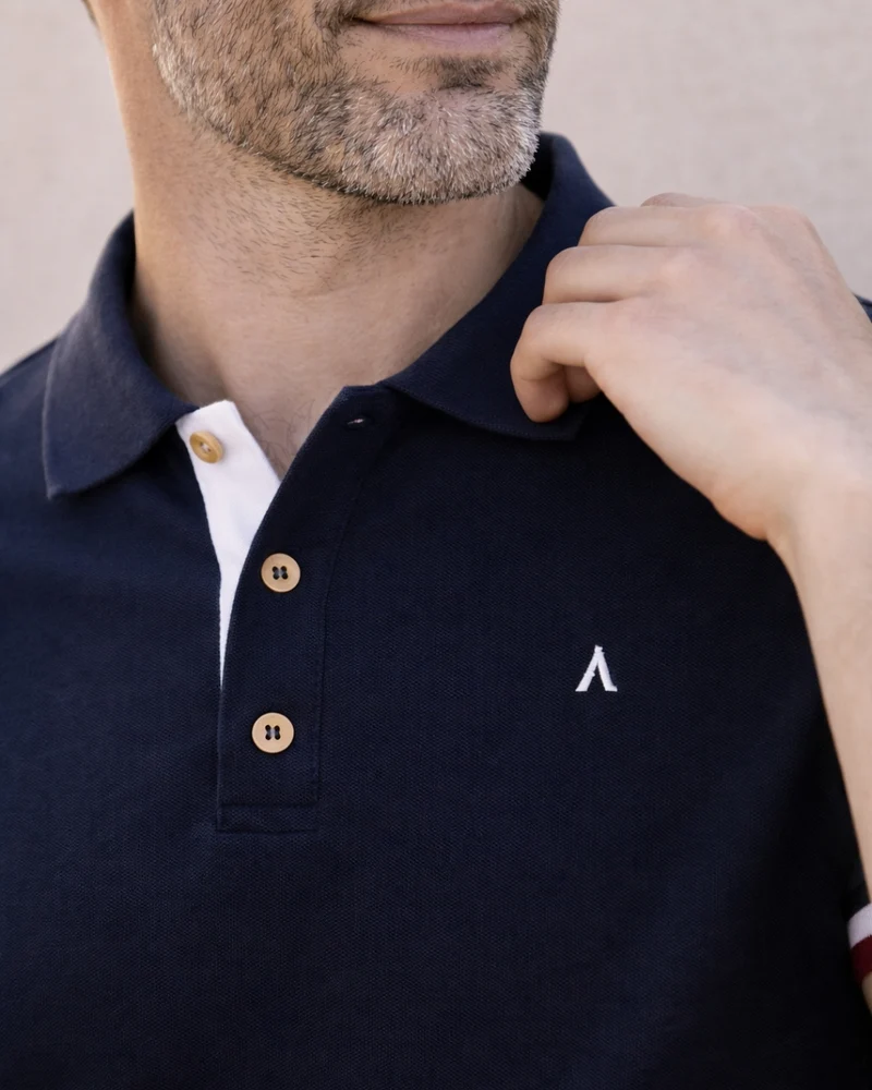 POLO PAUL BLEU | COTON BIO