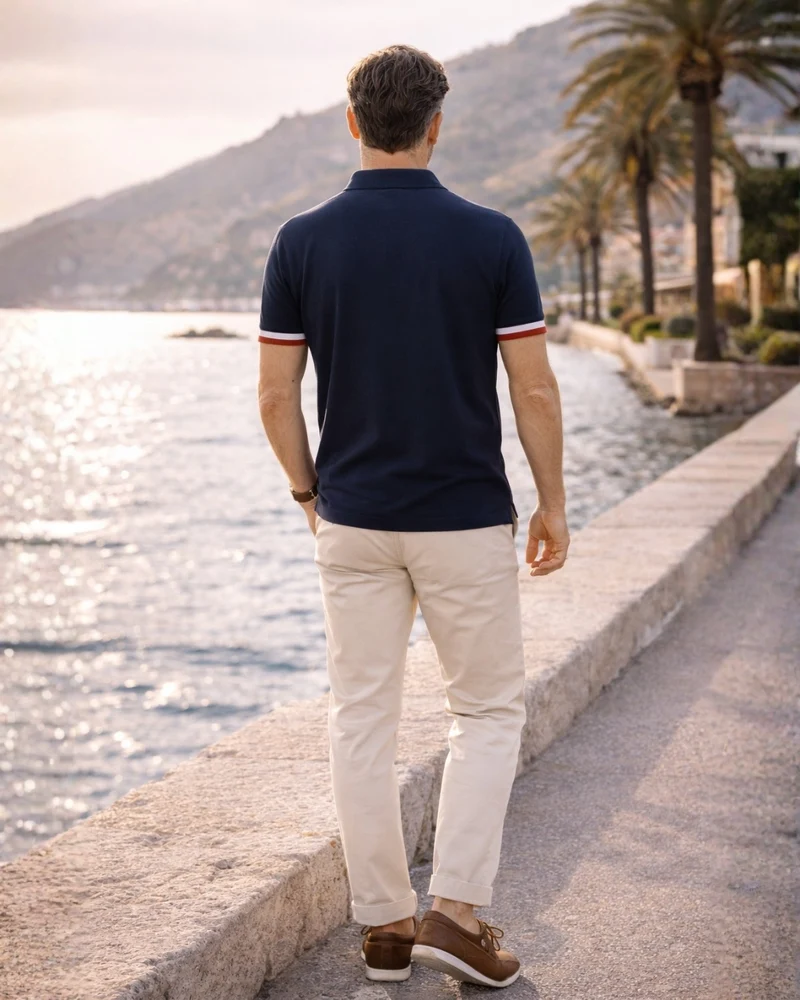 POLO PAUL BLEU | COTON BIO