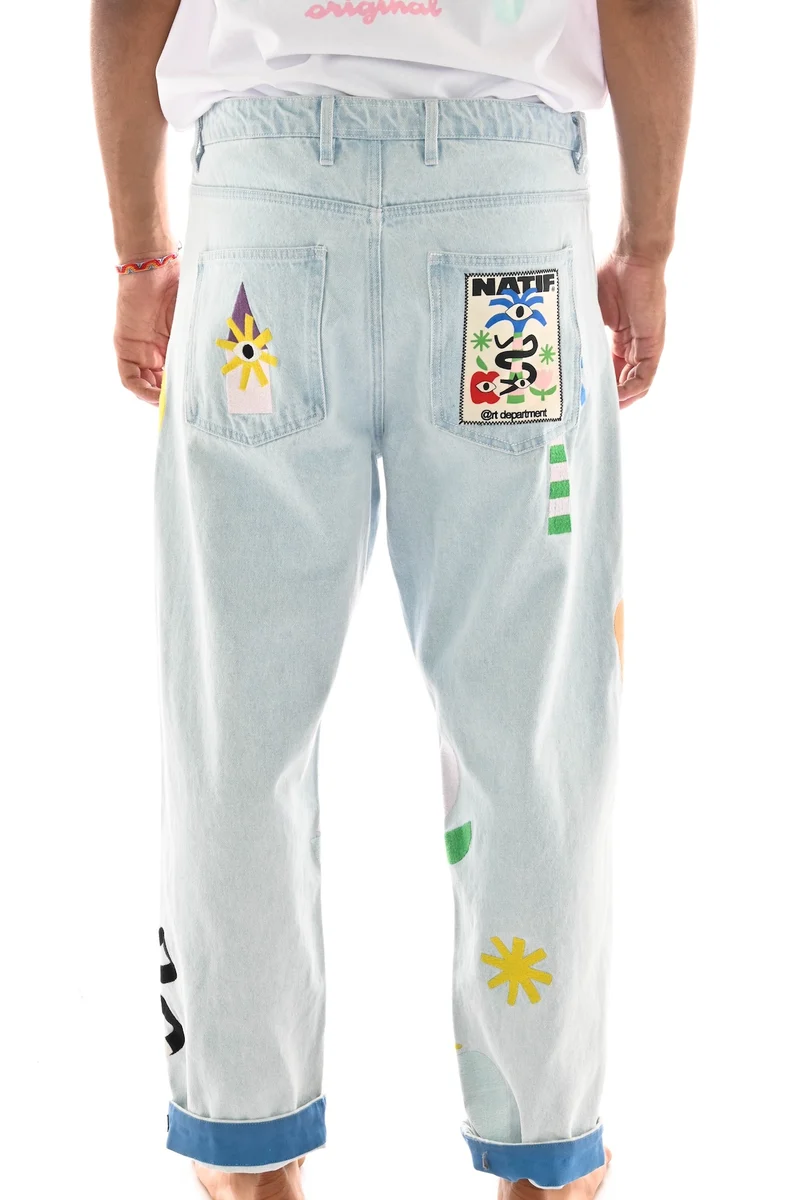 Pantalon Jean Genesis Tatoos