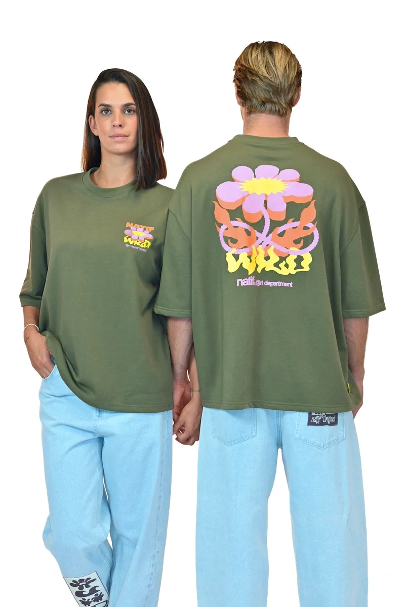 T-Shirt Wild Flower (Loose)