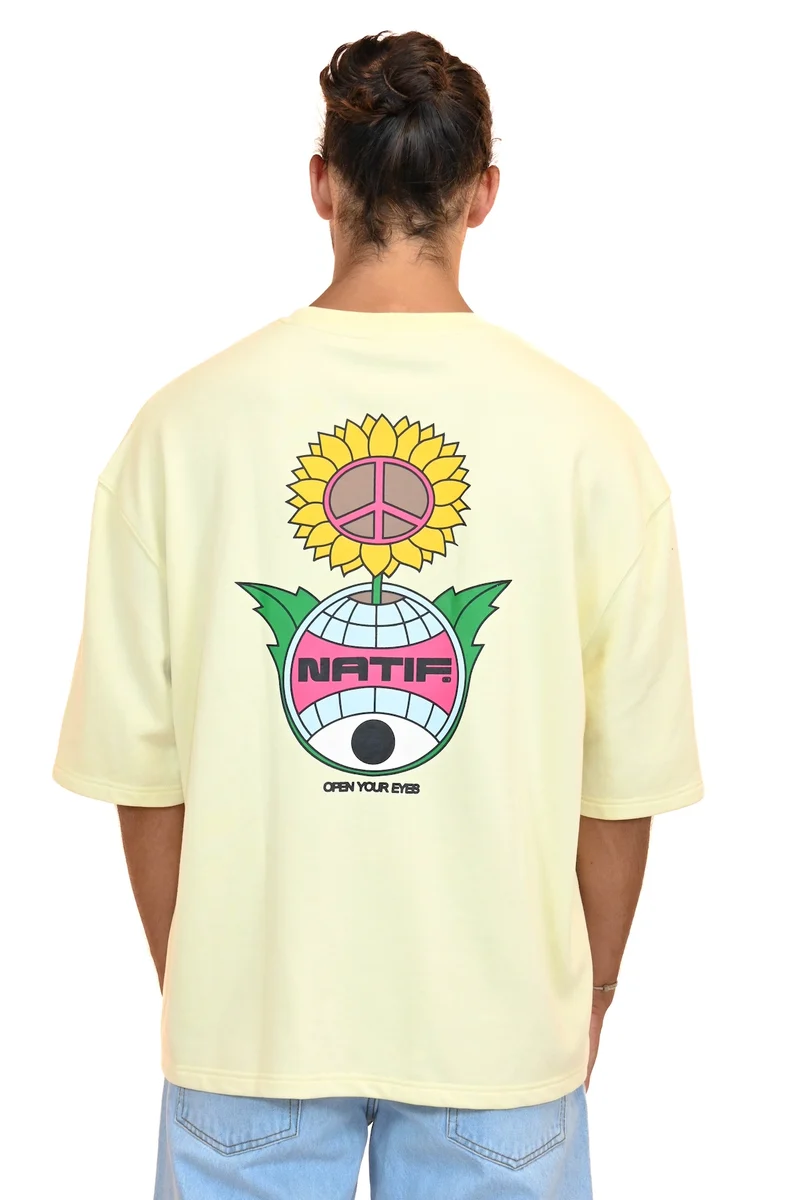 T-Shirt Flower Peace (Loose)