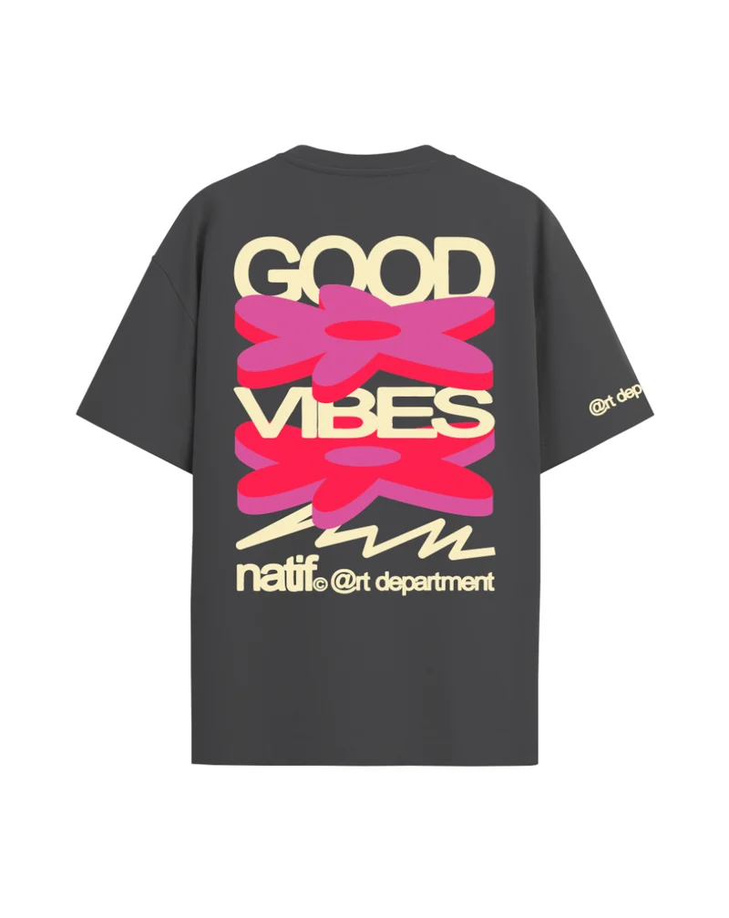 T-Shirt Heavy Good Vibes Art Dpt (Loose)