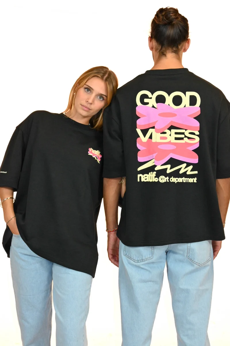 T-Shirt Heavy Good Vibes Art Dpt (Loose)