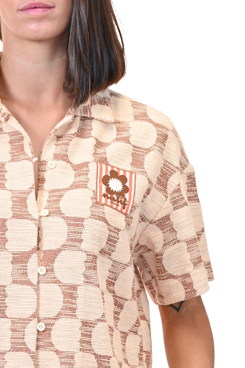 Chemise Jacquard Femme Tulip