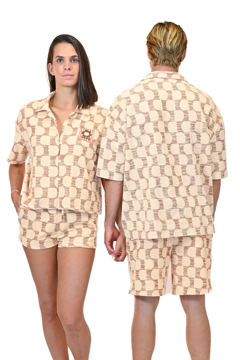 Chemise Jacquard Femme Tulip