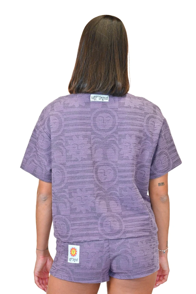 Chemise Jacquard Femme Sunny Bloom