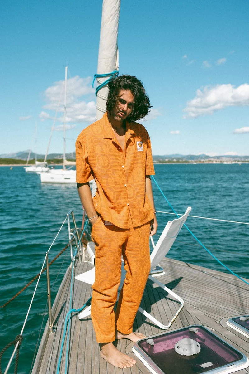 Pantalon Jacquard Homme Sunny Bloom