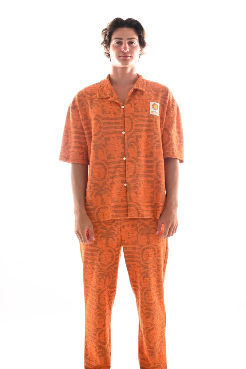 Pantalon Jacquard Homme Sunny Bloom
