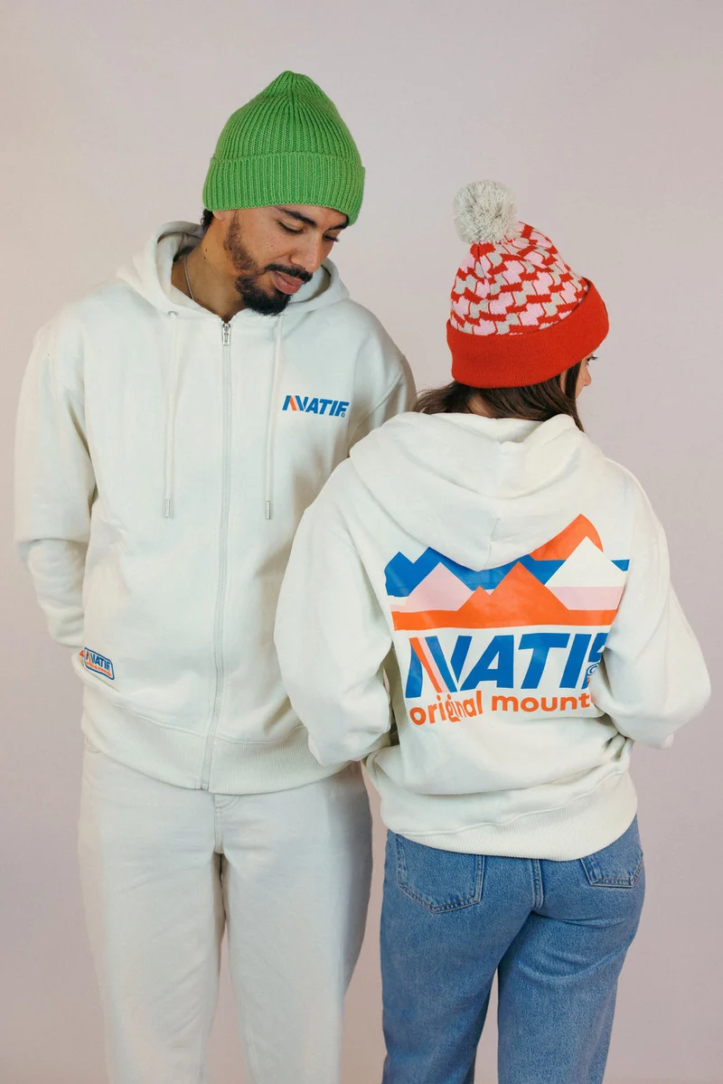 Hoodie Zip Original Mountain