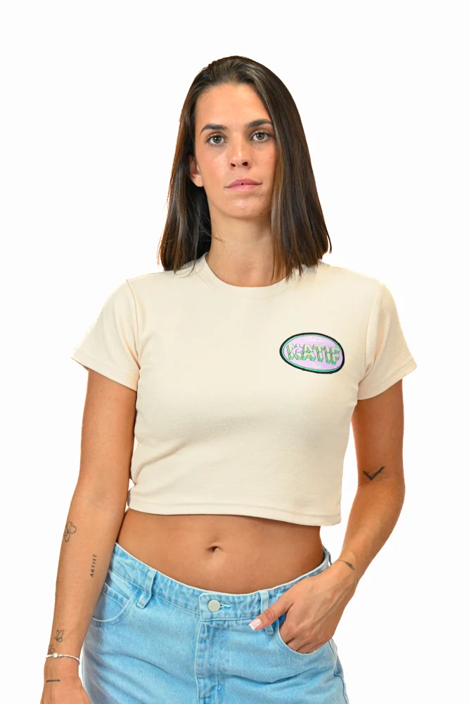 Crop Fit Ride The Wave