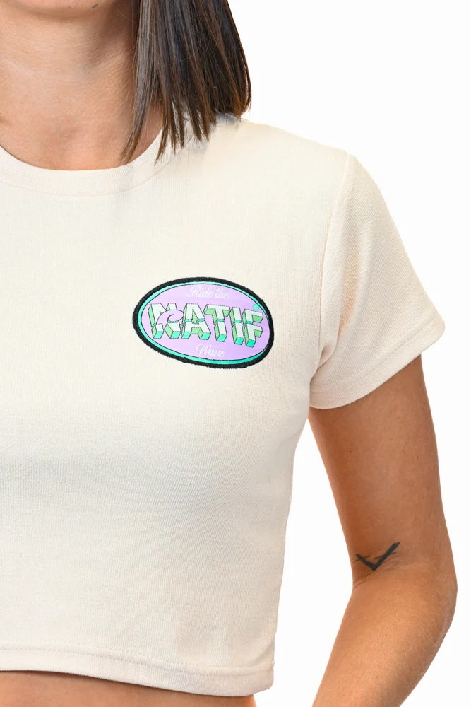 Crop Fit Ride The Wave